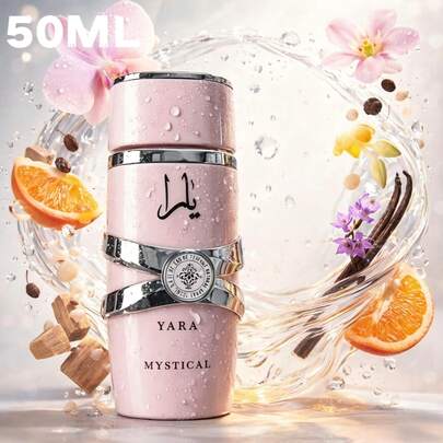  LATTAFA YARA ROSA 50ml, Vacaciones, Regalo del Día de la Madre, Feliz Cumpleaños