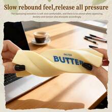 Slow Rebound Butter Bar, Stress Relief Butter Toy, Soft Cheese Bar, Elastic Toy, Prank Toy, Perfect Gift For Holiday, Birthday, Christmas Party - Multicolor - View 3