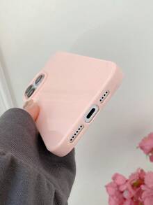 极简纯色手机壳，Y2K粉色手机壳，多巴胺色，糖果色手机壳，亮面TPU软壳，兼容 16/13、Galaxy 17 Pro Max/17、Galaxy S25 Ultra、S24 Ultra、S24、苹果透明手机壳、Galaxy透明手机壳、S26、S26 Ultra - 粉色 - 查看 7
