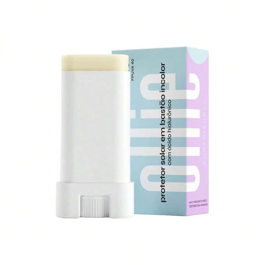 Ollie Facial Sunscreen Stick Hyaluronic Acid SPF 95 Colorless - 14g - trắng - Xem 1