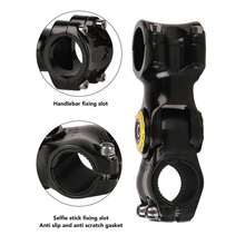 Gậy selfie gắn ghi đông xe máy đa năng, giá đỡ máy ảnh bằng hợp kim nhôm, tương thích với Insta360 X3 ONE X2 ONE R, Action 3 2 - Xem 4