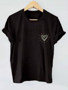 Women T-Shirts - Black - View 1