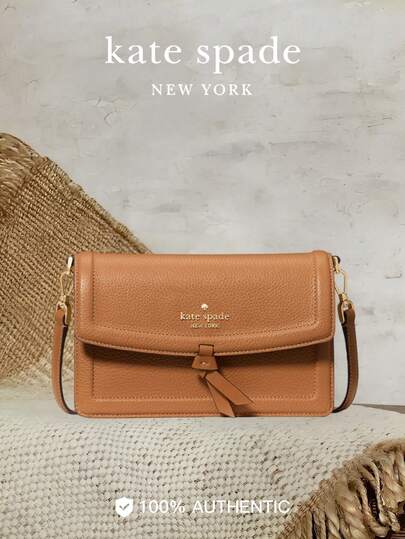 Kate Spade KS 女士搭扣斜挎包，小巧手提包，配有可调节肩带