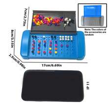 1 Set de Juego de Lógica, Razonamiento y Criptografía, Juego de Rompecabezas de Escritorio para Descomprimir, Juego de Mesa para Adolescentes - Multicolor - Ver 10