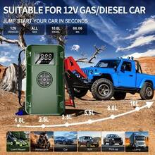 DALUAGUI Car Air Compressors - GL963-green - View 5