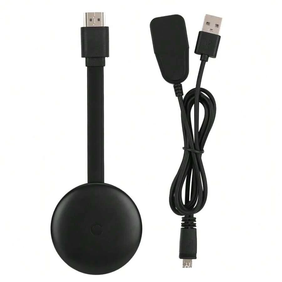 Wireless Display Adapter WiFi Screen Cast Mirroring Media Streaming Receiver For Phone/PC/Tablet To Display TV Projector - A - Xem 1