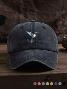 1 Piece Unisex Outdoor Casual Fashion Cat Print Adjustable Size Soft Baseball Cap, Suitable For Daily Wear Y2K Hats Black Hats Adult Hats Adjustable Hats  Hats Beach Hats Hats Baseball Cap Beach Hats Hats Cowboy Hats Costume Hats Cover Hats Cool Hats De Graduacion Hats Elegant Hats For Teen Boys - 水洗棒球帽 - 查看 7