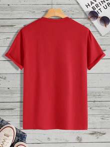 Manfinity Men's T-Shirt With Poker Print. - Multicolor - View 2