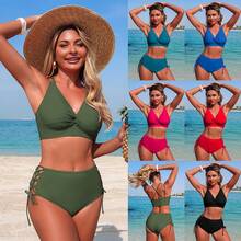 Traje de baño 2026, nuevo modelo de bikini de dos piezas para mujer, de nailon, disponible con cambio de color personalizable. - Q266803 Fruta del dragón - Ver 2