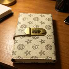 A6 Password Lock Budget Folder, Waterproof Cash Envelope Wallet, 50-Page Savings Challenge Notebook, Cash Filling Budget Planner, Bi-Weekly Savings Tracker, Finance Accounting Notebook - Single Piece - View 10