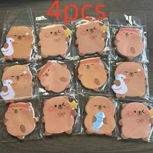 240pcs Water Vole Shaped Sticky Notes, Easy To Tear, Suitable For Reminders, Recording, Accounting, Learning, Office, Wedding, Classroom Rewards, Easter, Parties And Other Scenarios - Multicolor - View 11