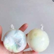 Đồ chơi cảm giác mềm mại, thủ công 7cm, có kết cấu giống sáp, bóng giảm căng thẳng, đồ chơi để bàn mềm mại chứa đất sét, có âm thanh dễ chịu. - Nhiều màu - Xem 4