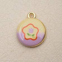 1 Bộ phụ kiện trang sức DIY phong cách Boho Art, gồm các chi tiết men hình trái tim/thập giá/mặt trăng/bướm/bàn tay Hamsa, kiểu dáng retro nữ tính, đa năng. - Nhiều kiểu dáng - Xem 11