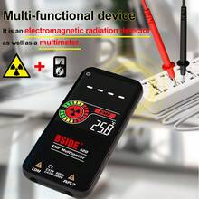 1pc BSIDE Digital Multimeter S20 Smart DC AC Voltage Capacitor Ohm Diode NCV Hz EMF Tester Detector Meter - Black - View 4
