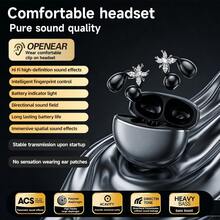 NEW SENYANG 2026新款时尚蝴蝶耳机，无线蓝牙耳机，开放式设计，适用于和安卓手机，奢华电镀重低音，超长续航，礼品 - 查看 14