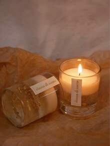 Brandneue handgefertigte Aromatherapie-Kerze mit Goldfolie aus Glas - Diese limitierte Aromatherapie-Kerze für Innen und Außen verströmt einen lang anhaltenden natürlichen, frischen Duft, der Lavendel und cremige Vanille vereint. Das mehrschichtige Design verbessert das Nutzererlebnis und erzeugt ein angenehmes Körper-Geist-Gefühl. Dieser lang anhaltende, natürlich frische Duft ist eine unverzichtbare Wahl, um optimales körperliches und geistiges Wohlbefinden zu erreichen, geeignet für jeden Anlass. - Multiduft - Übersicht 2