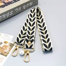 1 pièce Lanière de téléphone ajustable à feuille verte festive avec charm en perle - convient pour l'ID de travail ou l'utilisation décontractée - Multicolore - Voir 8