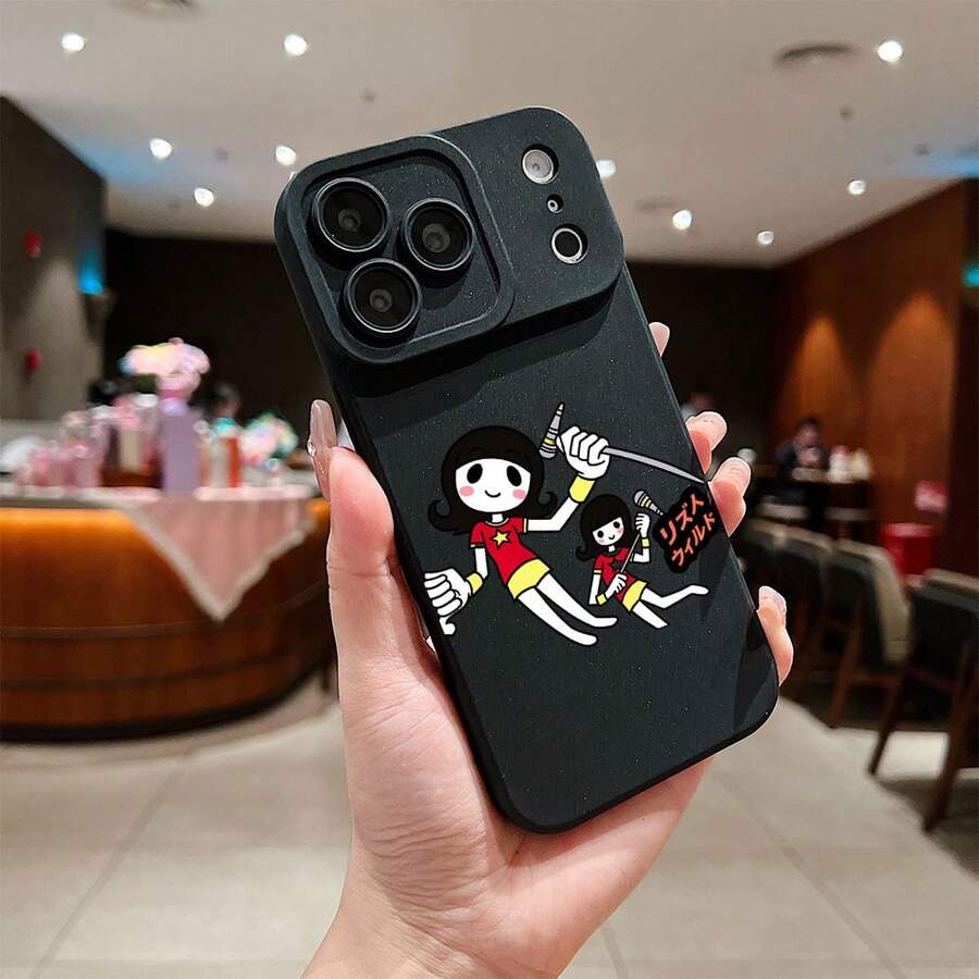 compatible with Appleおよびcompatible with Samsung Galaxyシリーズス スマホケース キャラクター TPU素材、強化されたレンズ保護、瞳孔デザイン。 スーパーガールケース 11 17e 手机壳 17e 手机壳 家族、恋人、友人、そして子供たちへのプレゼントに最適です。 17/15 Pro Max/S25 Ultra/14 Pro/S22/S23 Ultra/S24/15/12/15 Plus/17 Pro Max/S23/11 Pro/14/17 Pro/13 Pro Max/13/S25/16 Plus/16e/14 Pro Max/12 Pro/12 Pro Max/S22 Ultra/16 Pro/Apple Air/17e/S24 Ultra/11 Pro Max/14 Plus/15 Pro/S25 Edge/16 Pro Max/16/ 13 pro - ブラック - チェックする 1