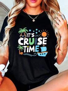 Women T-Shirts - Black - View 3