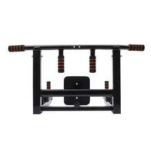RainWeel Wall Mounted Pull Up Bar Chin For Indoor Home Gym Workout, Power Tower Set Training Equipment Fitness Dip Stand Supports To 440Lbs, Thickened Steel Pipe Multifunctional Pull Up Bar Chin Up Bar Training Equipment With PE Sleeves  For Exercising The Muscles Of The Chest, Arms - Black - View 5