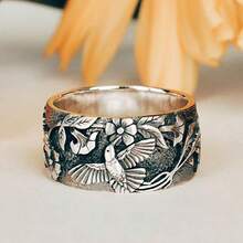 Brass CZ Ring Animal Claw Religious Style Gold Tone For Daily Fashion Jewelry Stackable Adjustable Comfort Fit Tarnish Resistant [1601687768427] - Gold - View 2