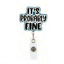1pc Interesting Text Badge Reel, Retractable, Cute Badge Holder With Rotating Alligator Clip, Suitable For Nurses, Teachers, Office Workers, Also Applicable For School Supplies And Back To School Season - Multicolored... - View 13
