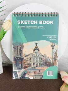 Set de tablero de dibujo y cuaderno de bocetos A4, adecuado para artistas y principiantes, regalo de vacaciones y cumpleaños - A - Ver 9
