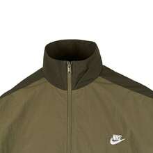 Áo khoác dài tay nam Nike kiểu dáng thể thao năng động, thời trang, đa năng. - xanh quân đội - Xem 3