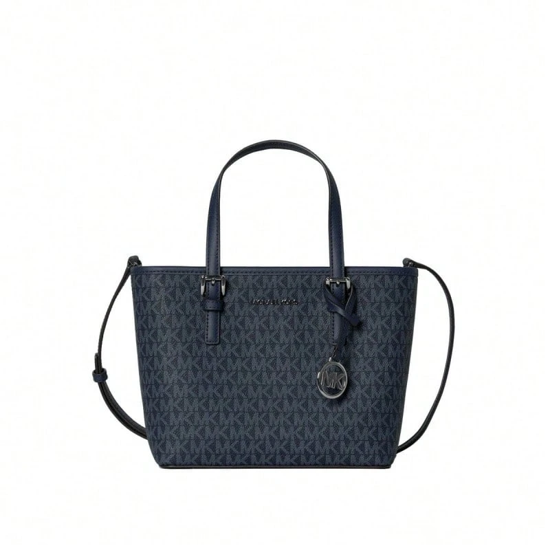 Michael Kors Jet Set Travel Letter Lady Single Shoulder Handbag 35T9STVT0B NAVY - 深藍色35T9STVT0B NAVY - 查看 1