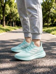 Adidas PUREBOOST 5, Ultralight, Slip-Resistant, Durable, Low-Top Casual Running Shoes, Unisex, Light Turquoise. - Light Green - View 1