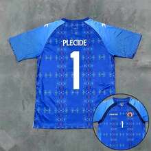 [48-Hour Shipping] Haiti National Team 2026-2027 Season Home Blue Short-Sleeve Football Jersey, Player Version, Numbers 1 / 6 / 9 / 11 / 14 / 20 - 1號 - 查看 1