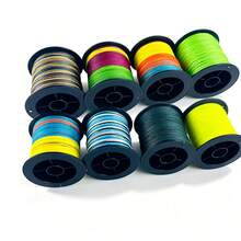 4 Dây câu bện PE chất lượng cao - Độ bền cao, chống mài mòn, sử dụng lâu dài - Có sẵn chiều dài 100m, dùng làm mồi câu, dụng cụ câu cá, quà tặng câu cá cho nam giới. - Phong cách ngẫu nhiên - Xem 2
