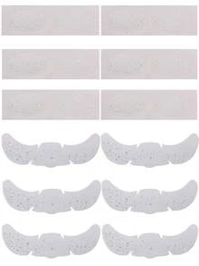 12入銀色亮片雀斑亮片眼影亮片雀斑臉部紋身貼紙 可愛亮片眼妝貼紙 母親節禮物 節日萬聖節海灘遊行婚禮派對裝飾 - 銀色 - 查看 6