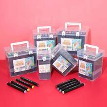 Marker Pen Set, Student Watercolor Pens, Painting & Graffiti Pens, Alcohol-Based Dual-Tip Boxed Markers, Dual-Tip PVC Handbag Boxed, Water-Based Ink Brush Pens - Sets - View 5