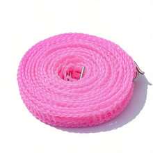 1/2pcs 3 Meters/5m Random 3-Color High Quality Indoor/Outdoor Clothesline, No Drilling Needed, Windproof & Non-Slip Drying Rope, Suitable For Hanging Laundry Or Bedding At Home Or Outdoors, Thickened Outdoor Clothesline In Multiple Colors For Camping - View 6