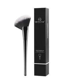 1 cọ tán phấn hình quạt, cọ trang điểm mềm mại, dụng cụ tạo khối, đóng gói trong hộp quà. - Nhiều màu - Xem 14