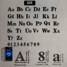 亚克力材质(大写字母 A~Z,情侣姓名)DIY拼图,温馨浪漫的婚房装饰墙贴。小写字母和数字请查看店铺其他链接。字母和数字的DIY组合可以打造趣味十足的婚房墙贴,也非常适合生日、求婚、房间装饰和节日场景布置。 - DIY情侶名字 - 查看 11