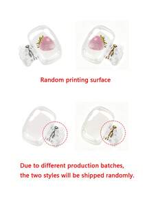 Soporte para cepillo de dientes con patrón de fresa - Diseño lindo para almacenamiento de viaje y hogar con tapa transparente, diseño compacto y portátil fácil de transportar, protege el cabezal del cepillo de dientes, función de drenaje y ventilación dual, adecuado para uso en el hogar, dormitorio y viaje | Caja de almacenamiento linda para cabezal de cepillo de dientes, adecuada para almacenamiento en el baño, adecuada para uso en el hogar y dormitorio, esencial para el regreso a la escuela - Multicolor - Ver 10