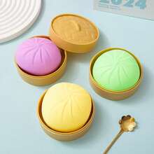 成人减压桌面玩具，蒸笼造型，柔软有弹性的面团质感指尖玩具，趣味手持玩具 - B - 查看 8