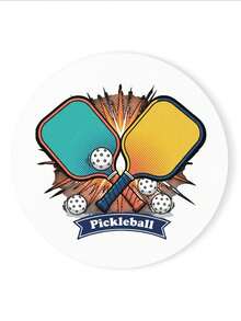 Đế lót ly chủ đề Pickleball | Thiết kế hình vợt và bóng Pickleball, thích hợp làm quà tặng cho đội hoặc làm quà lưu niệm. - Nhiều màu - Xem 3