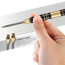 HUANQU Set de 6 puntas de dardo de repuesto, disponible en 2 colores (oro y plata), material de cobre 2BA, puntas de dardo universales (con anillos O), antideslizante, lanzamiento preciso, adecuado para dardos blandos o duros, opción ideal para entusiastas de los dardos, regalo perfecto - Multicolor - Ver 2