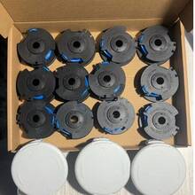 12 Spools + 3 Caps Trimmer Spool Kit, 66ft 0.065 Inch Auto Feed Nylon Grass Cutting Line, Fits AC14RL3A Trimmer - 12 Spools + 3 Caps - View 7