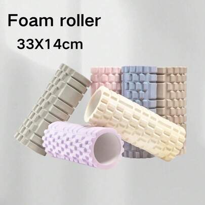 泡沫轴 EVA 中空瑜伽柱肌肉放松滚轴瑜伽健身普拉提用品