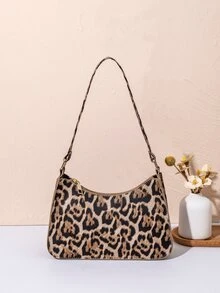 Túi đeo chéo ngắn tay họa tiết da báo tối giản thời trang - Họa tiết da báo - Xem 1