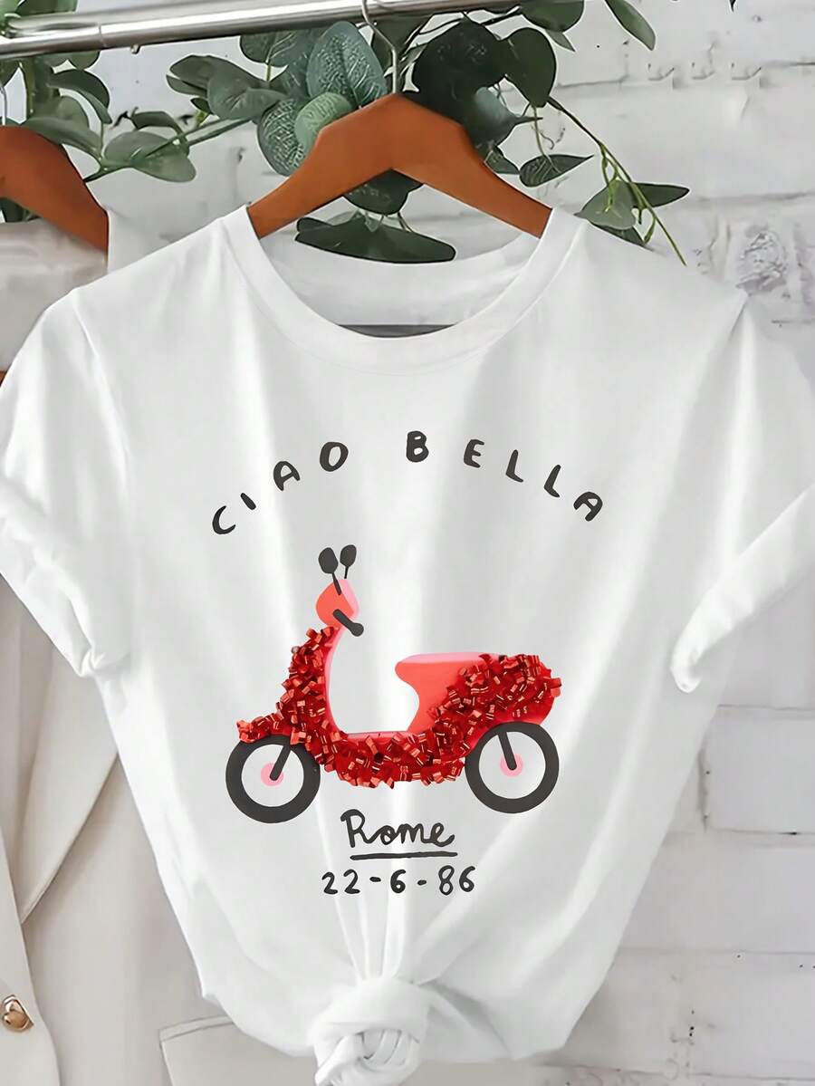 Women T-Shirts - White - View 1