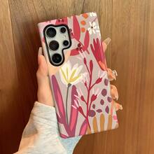 Funda para Teléfono - Diseño Elegante con Arte Floral, una Resistente Funda 2 en 1 con Doble Capa para Varios Modelos de  Galaxy, Perfecta como Regalo - Color mixto 1 - Ver 5