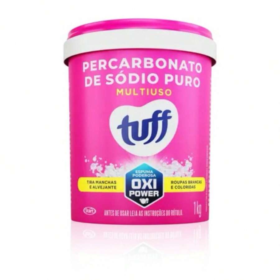Percarbonato de Sódio Puro Tuff Multiuso 1kg – Oxi Power Removedor de Manchas - 1 unidade - Visão 1