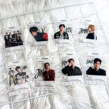 8PCS "ARIRANG" Instagra Style Photocards, Featuring RM, Jin, J-Hope, Jimin, V, Perfect For ARMY Fans, K-POP Social Media Aesthetic Cards For Decoration & Collection - Multicolor - View 3