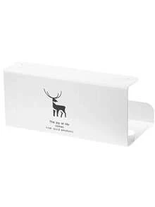 Porta-papel toalha de cozinha para atacado, caixa de lenços de papel para armário sem furos, dispensador criativo de rolo de papel em aço carbono para pendurar, suporte para armazenamento de papel para uso doméstico - Multicolorido - Ver 7