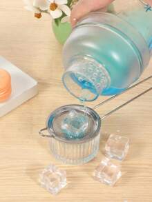 带手柄的不锈钢细网筛 - 厨房筛分工具 - 彩色 - 查看 10